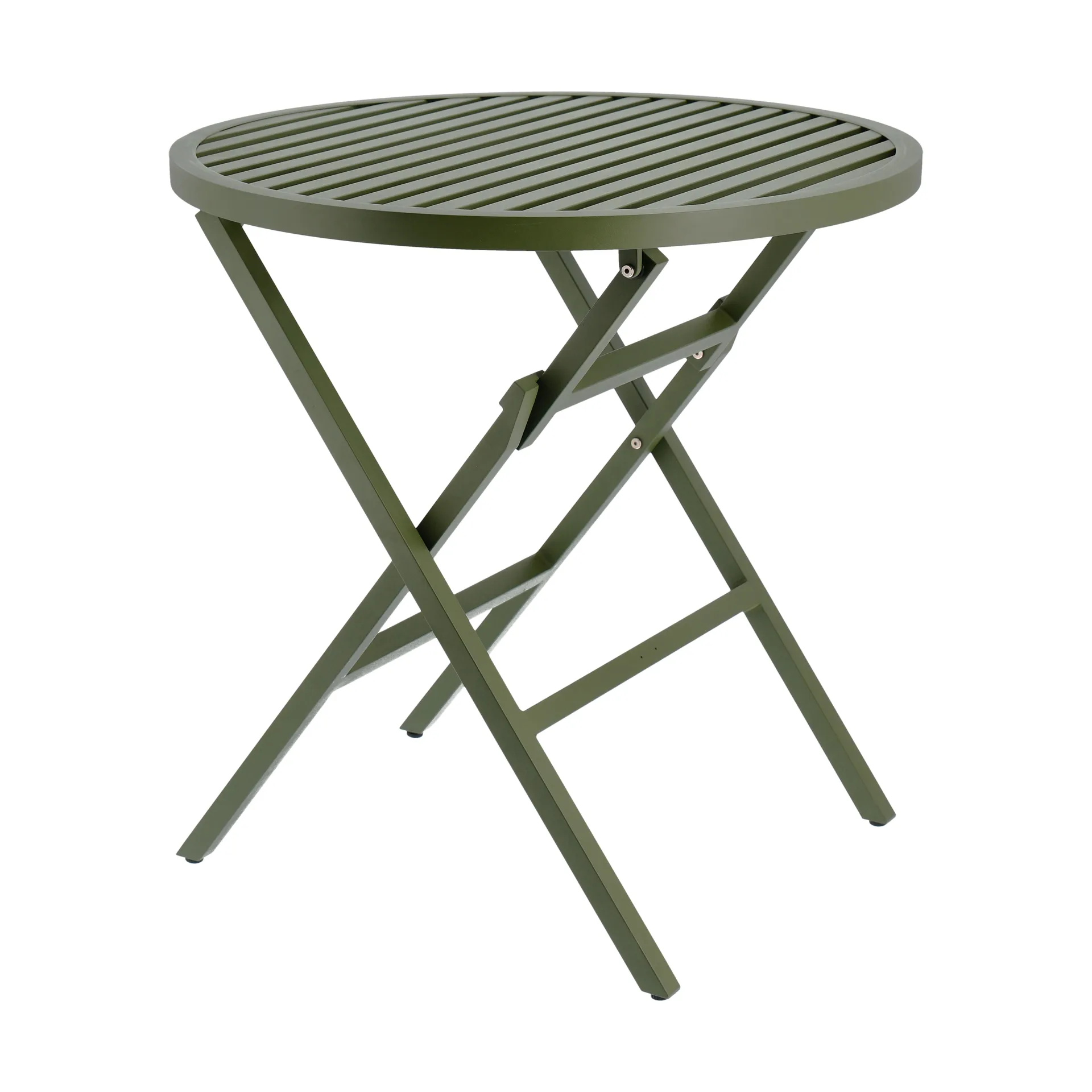 Mesa de café Verona, Verde musgo, Ø72 cm 1898