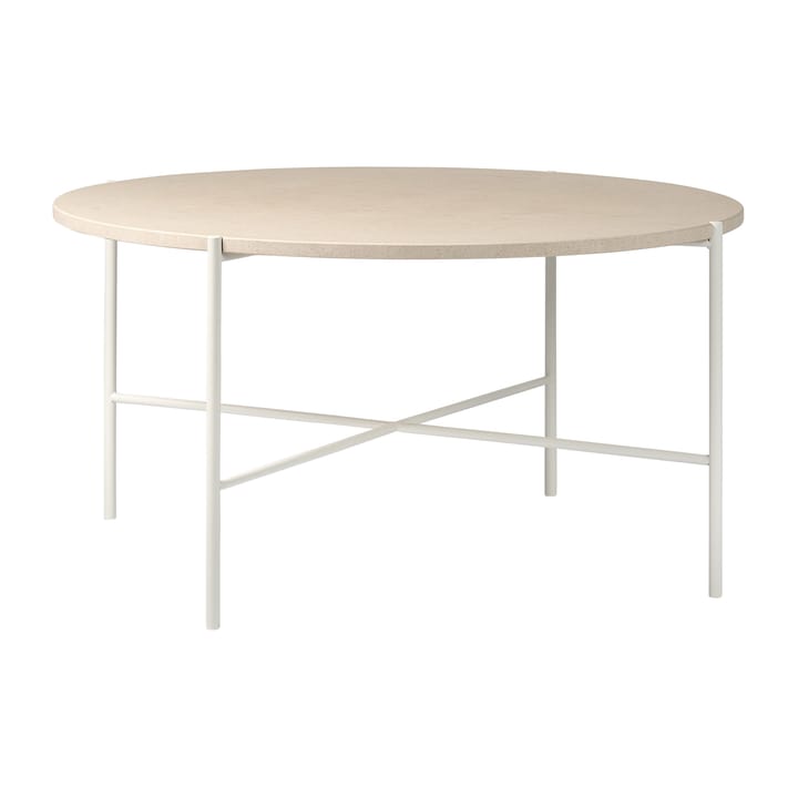 Mesa de centro Aplaryd Ø90 cm - Piedra caliza beige - 1898