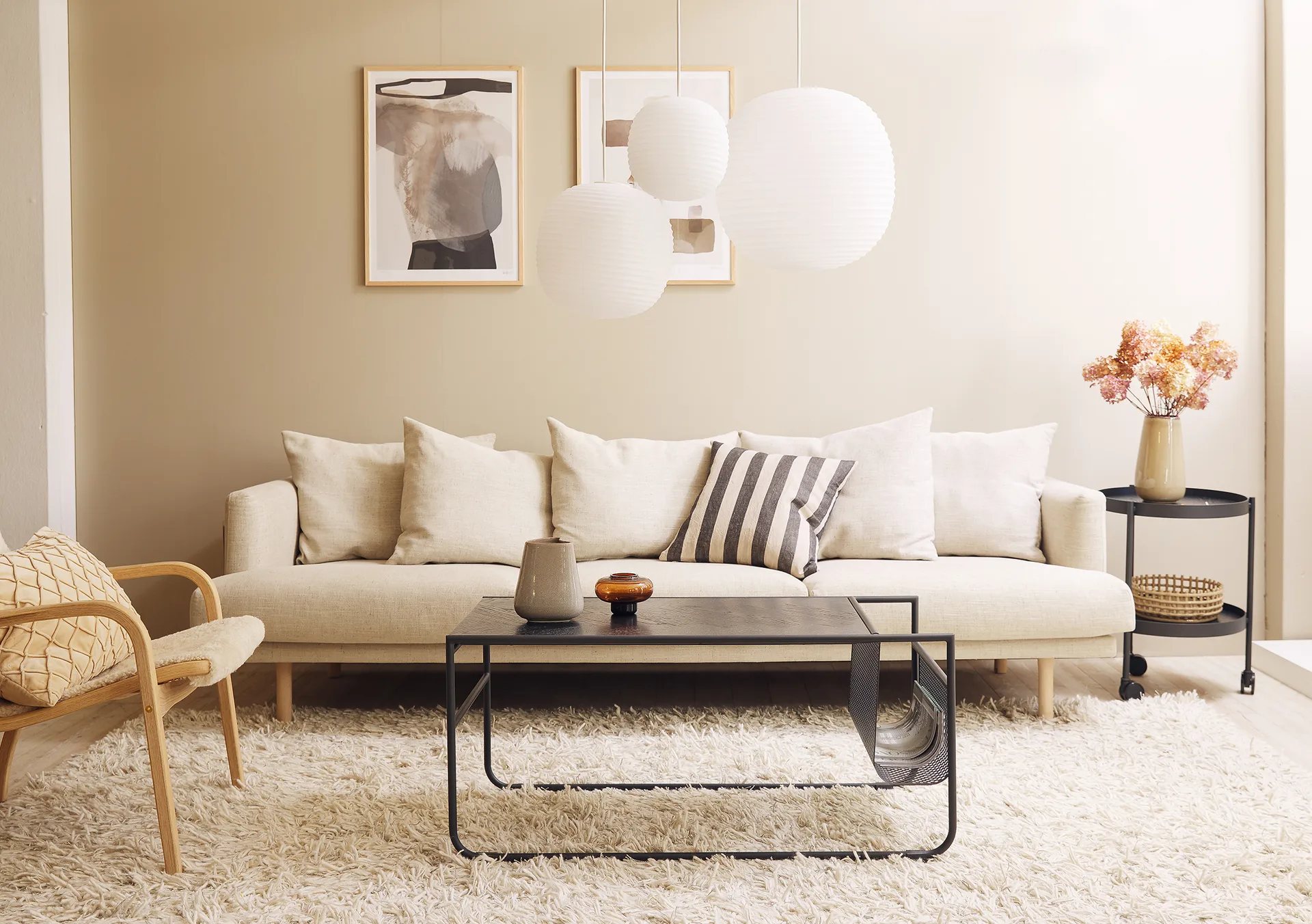 Mesa de centro Hissö, negro 1898