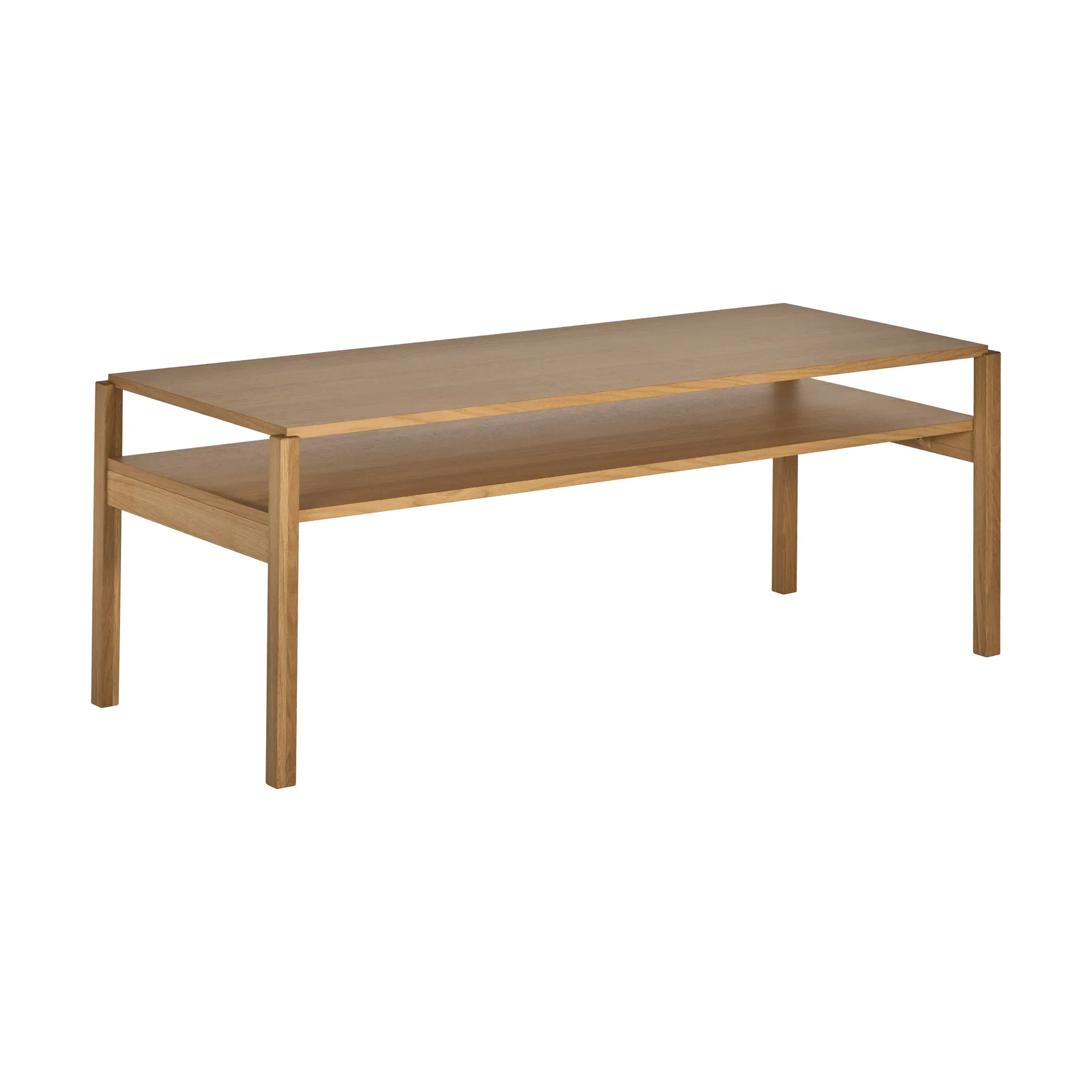 Mesa de centro Lid , Roble pigmentado blanco, 125x50 cm 1898
