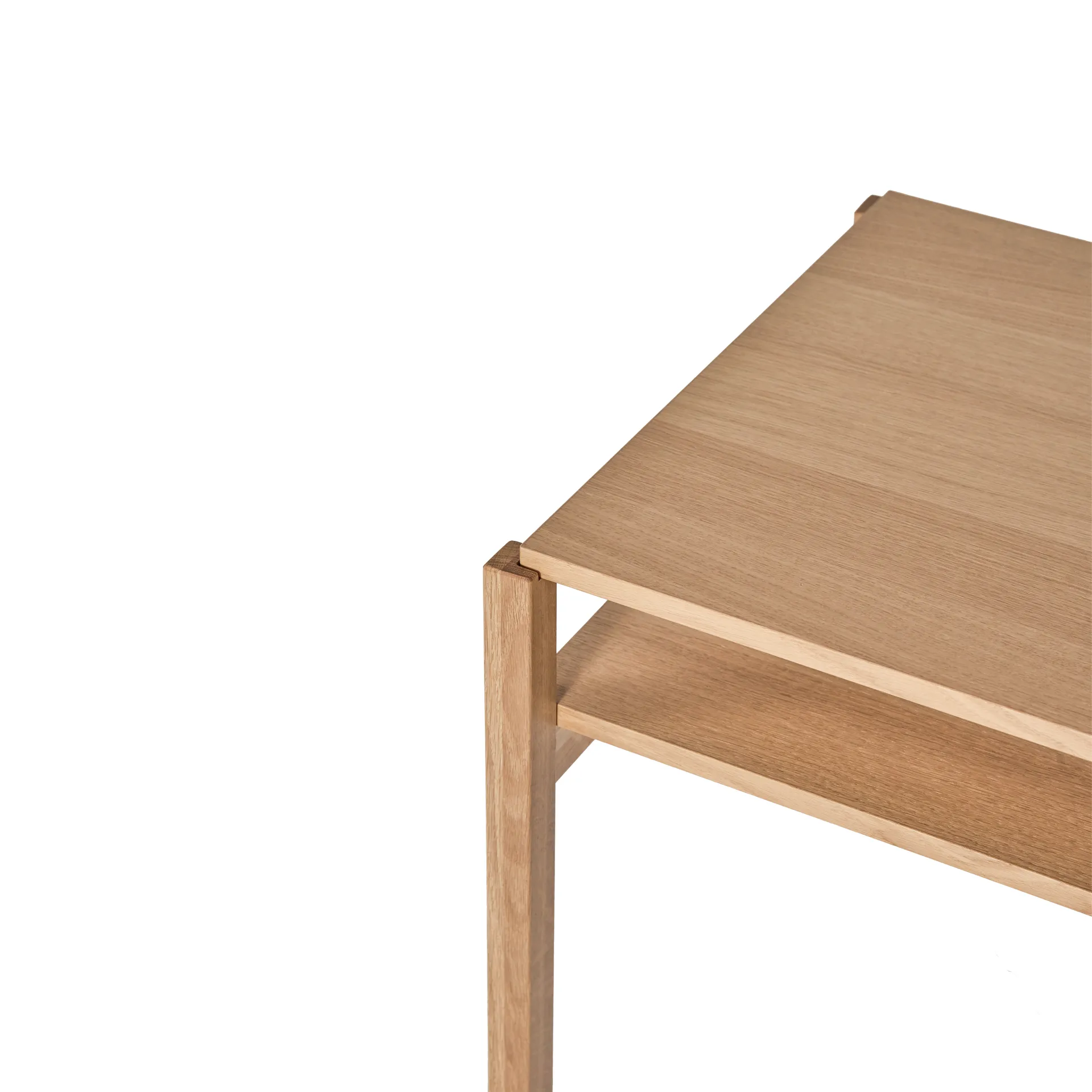 Mesa de centro Lid , Roble pigmentado blanco, 125x50 cm 1898