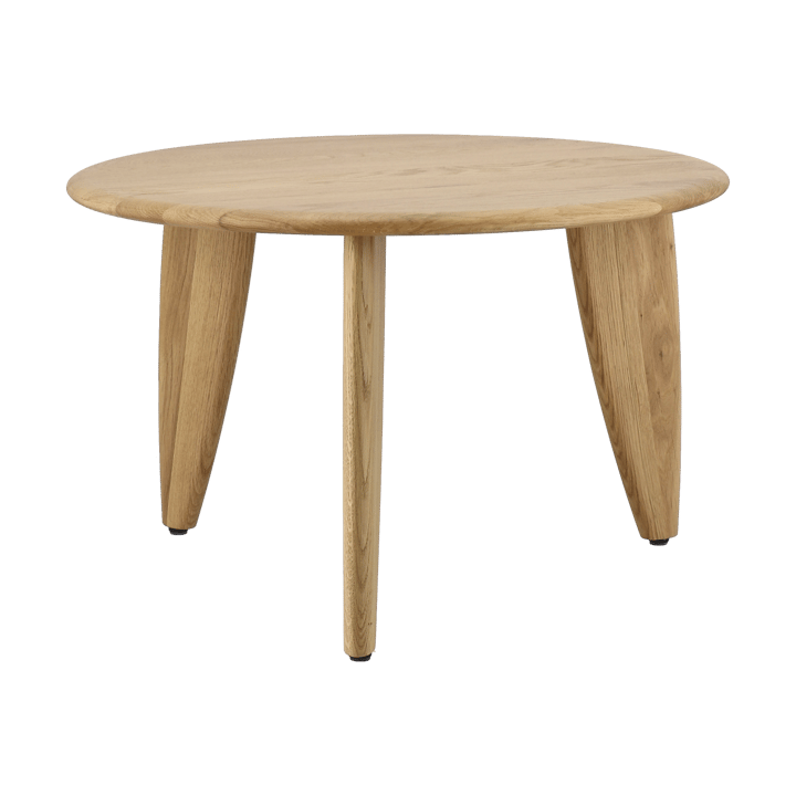 Mesa de centro Lyckeby Ø60x37,5 cm, Naturlackad ek 1898