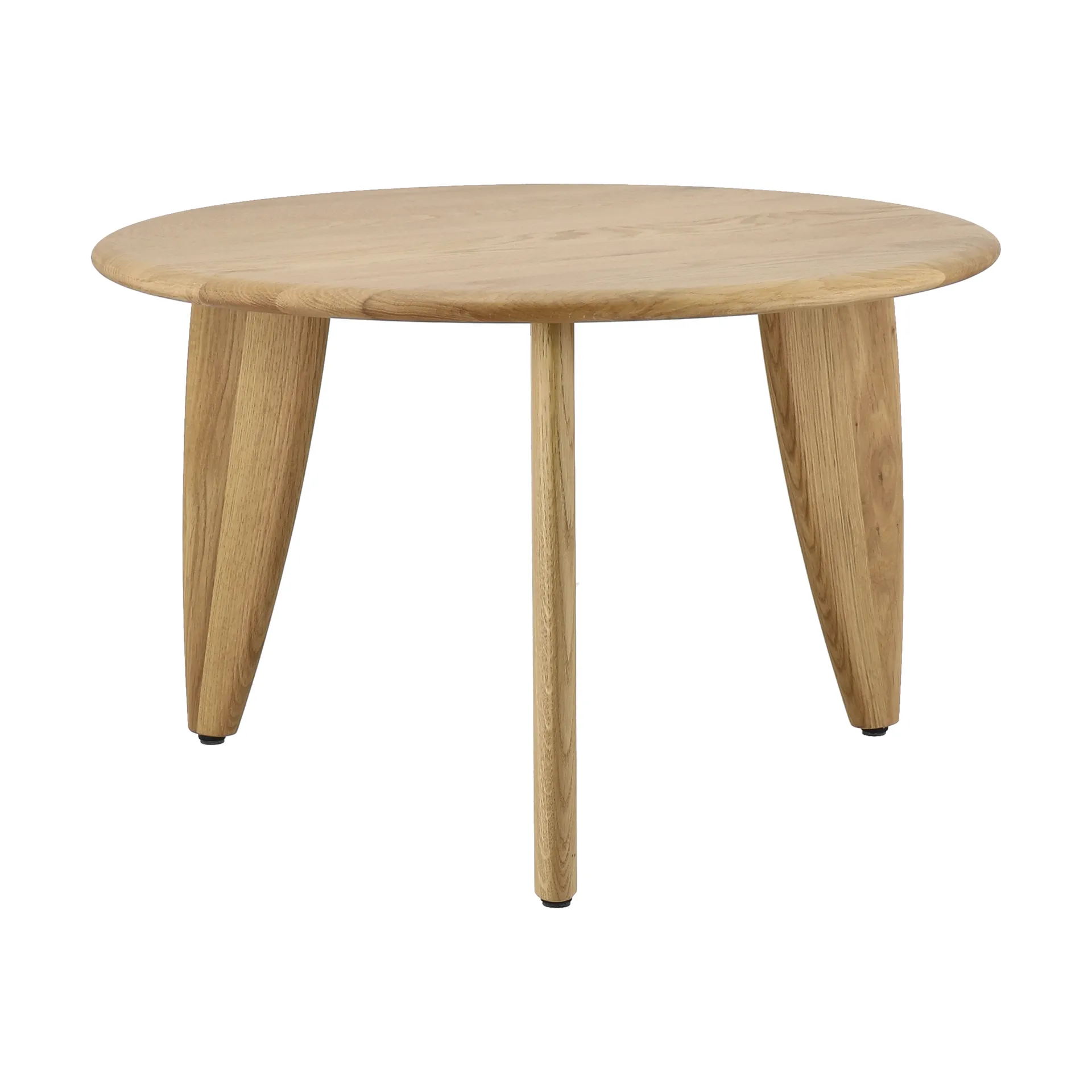 Mesa de centro Lyckeby Ø60x37,5 cm, Naturlackad ek 1898