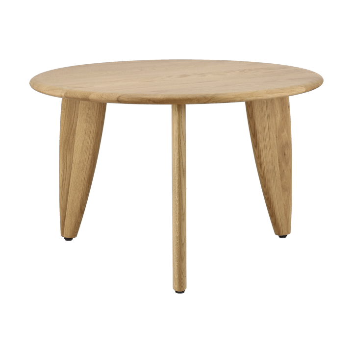 Mesa de centro Lyckeby Ø60x37,5 cm, Naturlackad ek 1898