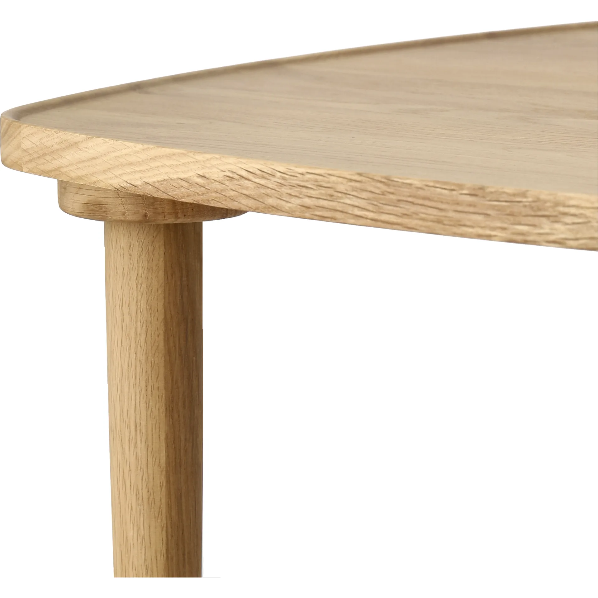 Mesa de centro Nyhem 59x59x47 cm, Naturlackad ek 1898