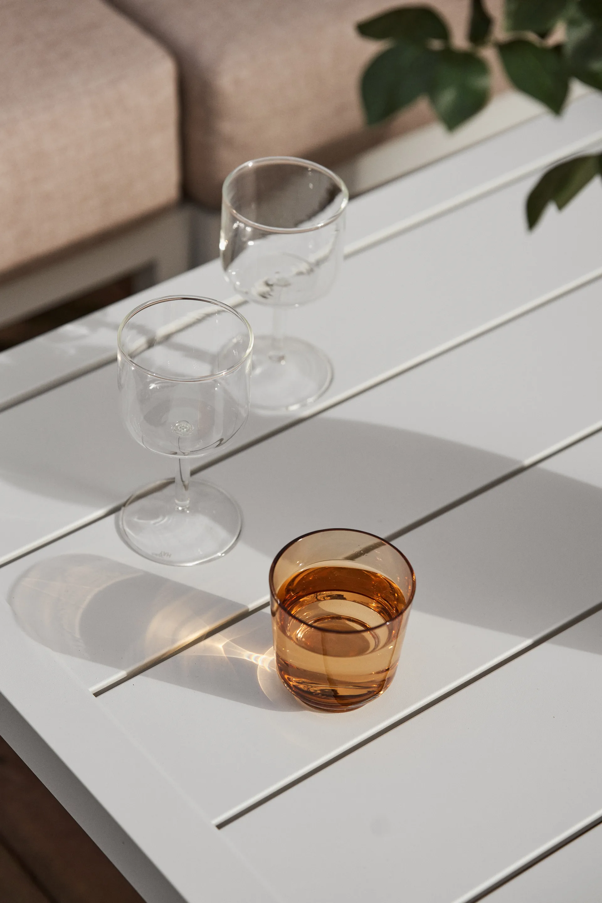 Mesa de centro Santander 78x78x40 cm, Aluminio blanco 1898