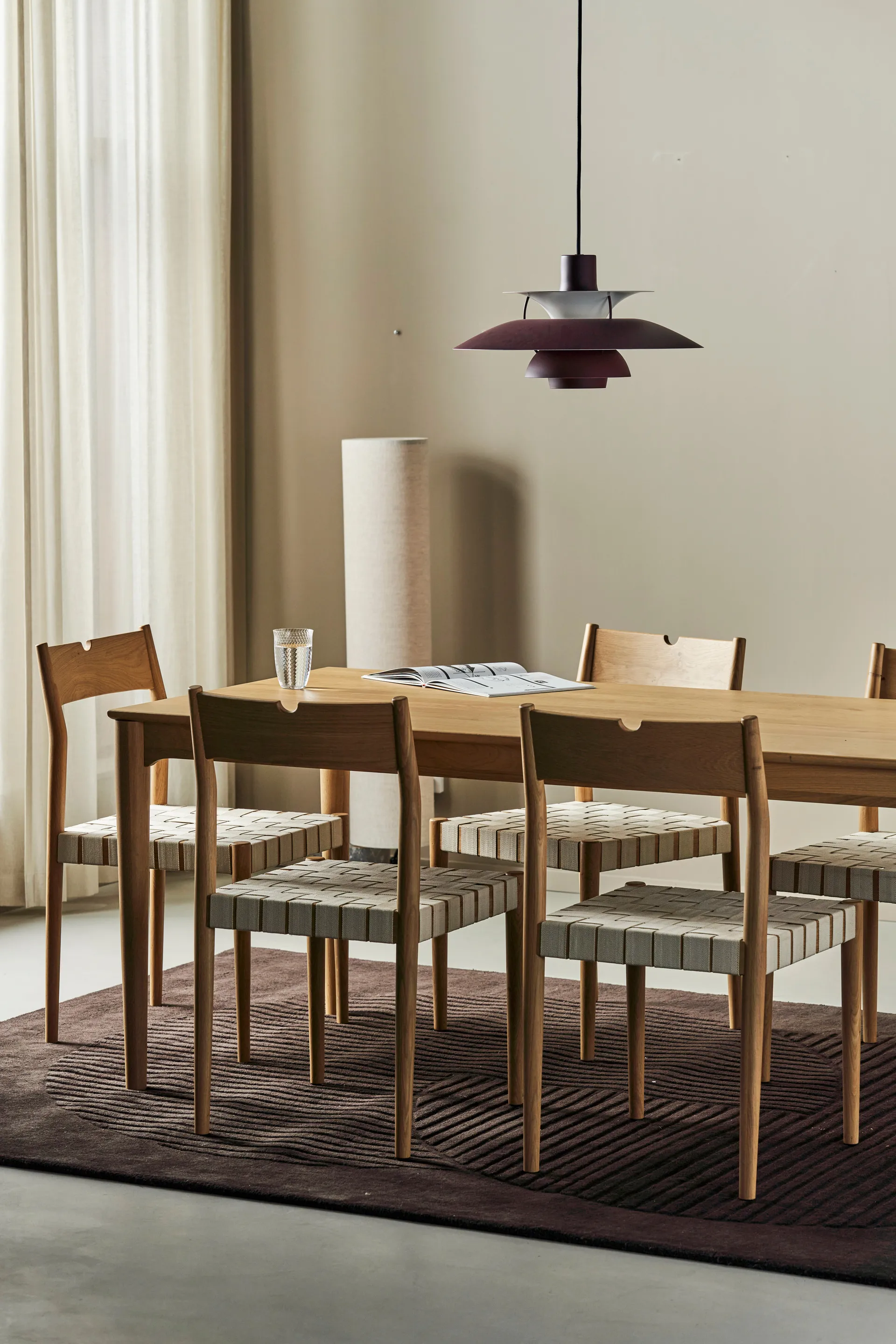 Mesa de comedor Ekåsen 90x180 cm, Laquered oak, 90x180 cm 1898