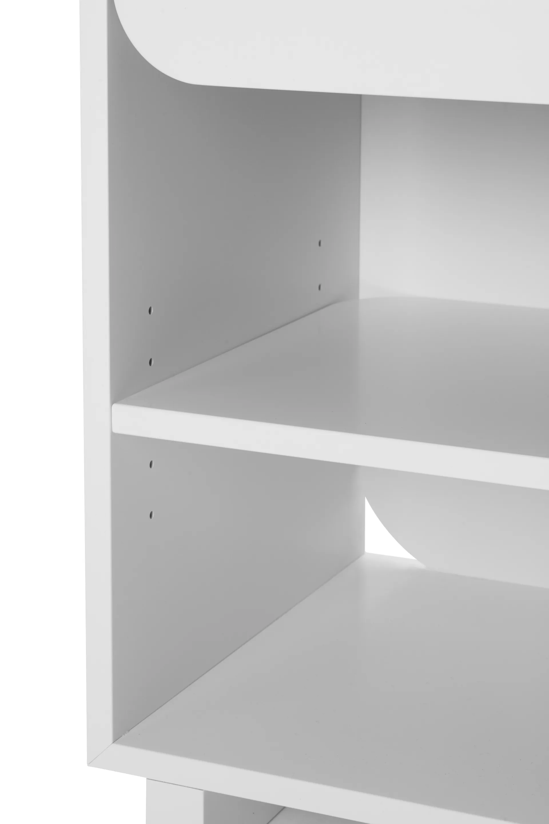 Mesilla de cama Vidja, blanco 1898