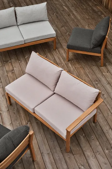 Módulo de sofá 2 plazas izquierda Stockaryd teak/beige - 1898