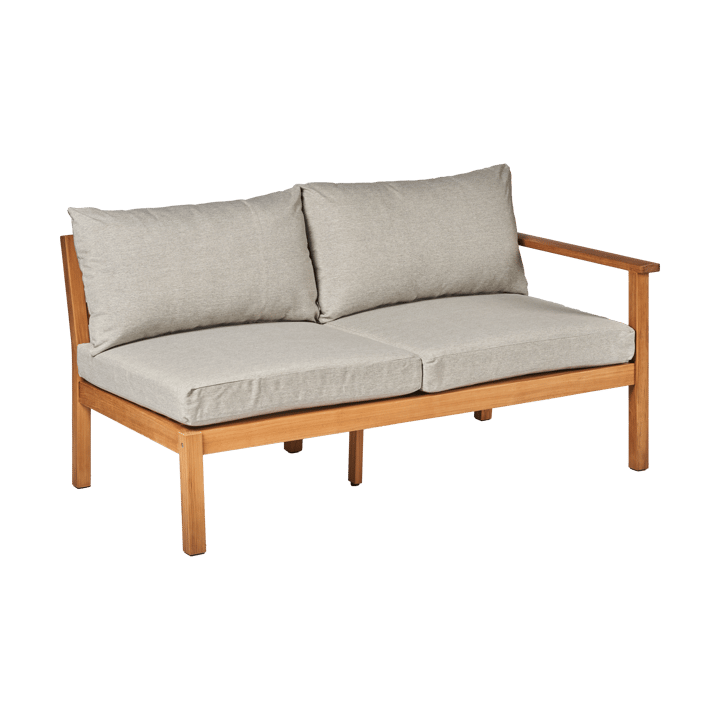 Módulo de sofá 2 plazas izquierda Stockaryd teak/light grey - undefined - 1898