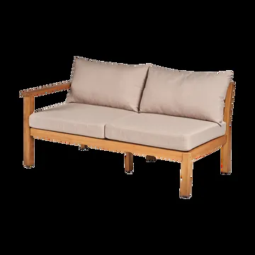 Módulo de sofá 2 plazas Stockaryd derecho teak/beige - 1898