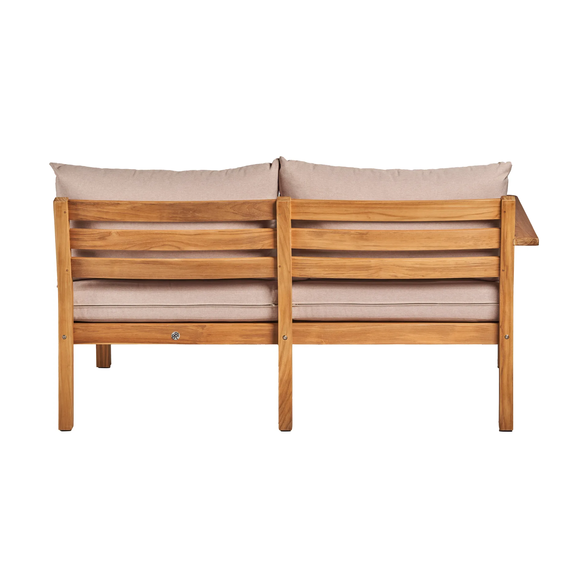 Módulo de sofá 2 plazas Stockaryd derecho teak/beige 1898
