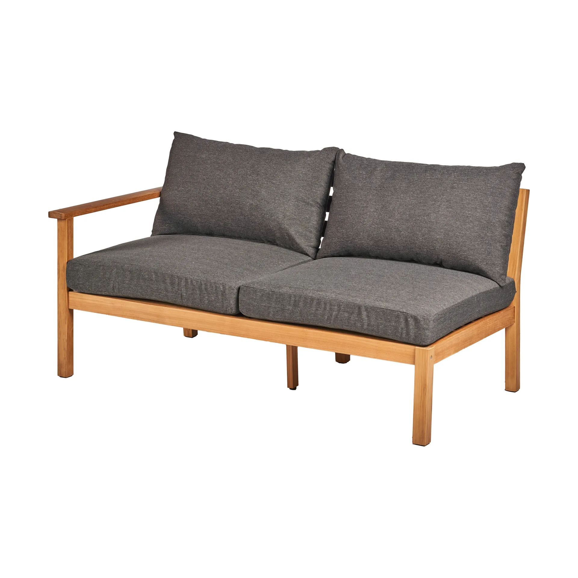 Módulo de sofá 2 plazas Stockaryd derecho teak/dark grey,  1898