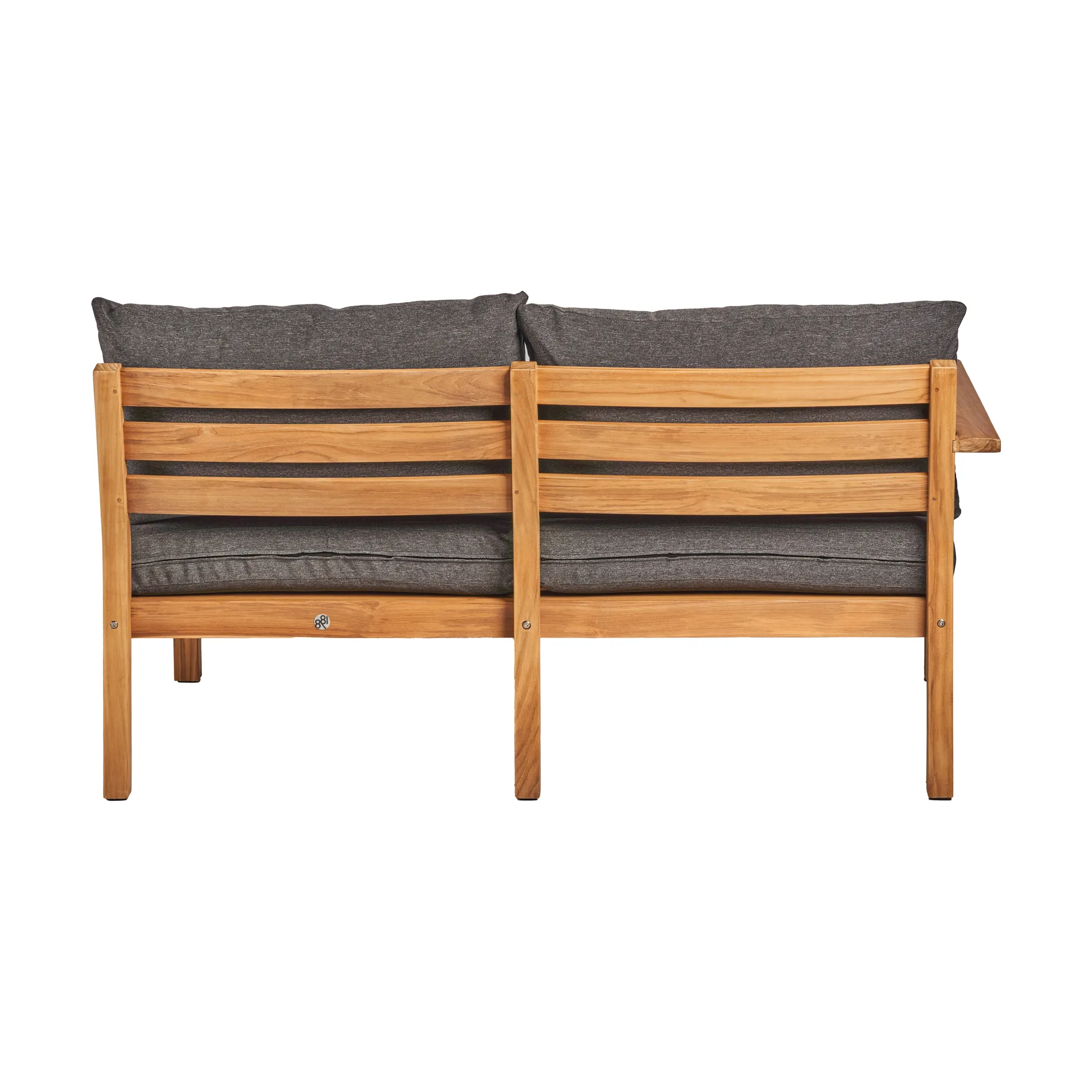 Módulo de sofá 2 plazas Stockaryd derecho teak/dark grey,  1898