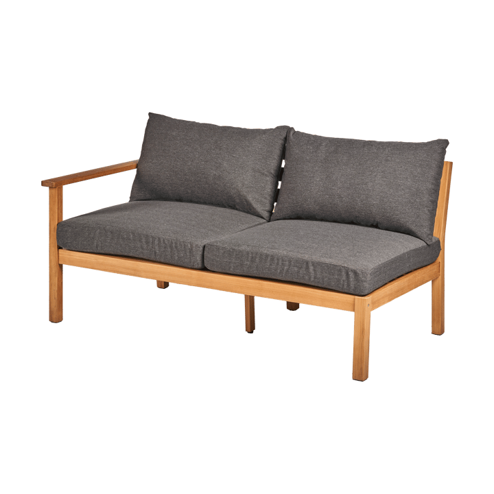 Módulo de sofá 2 plazas Stockaryd derecho teak/dark grey - undefined - 1898