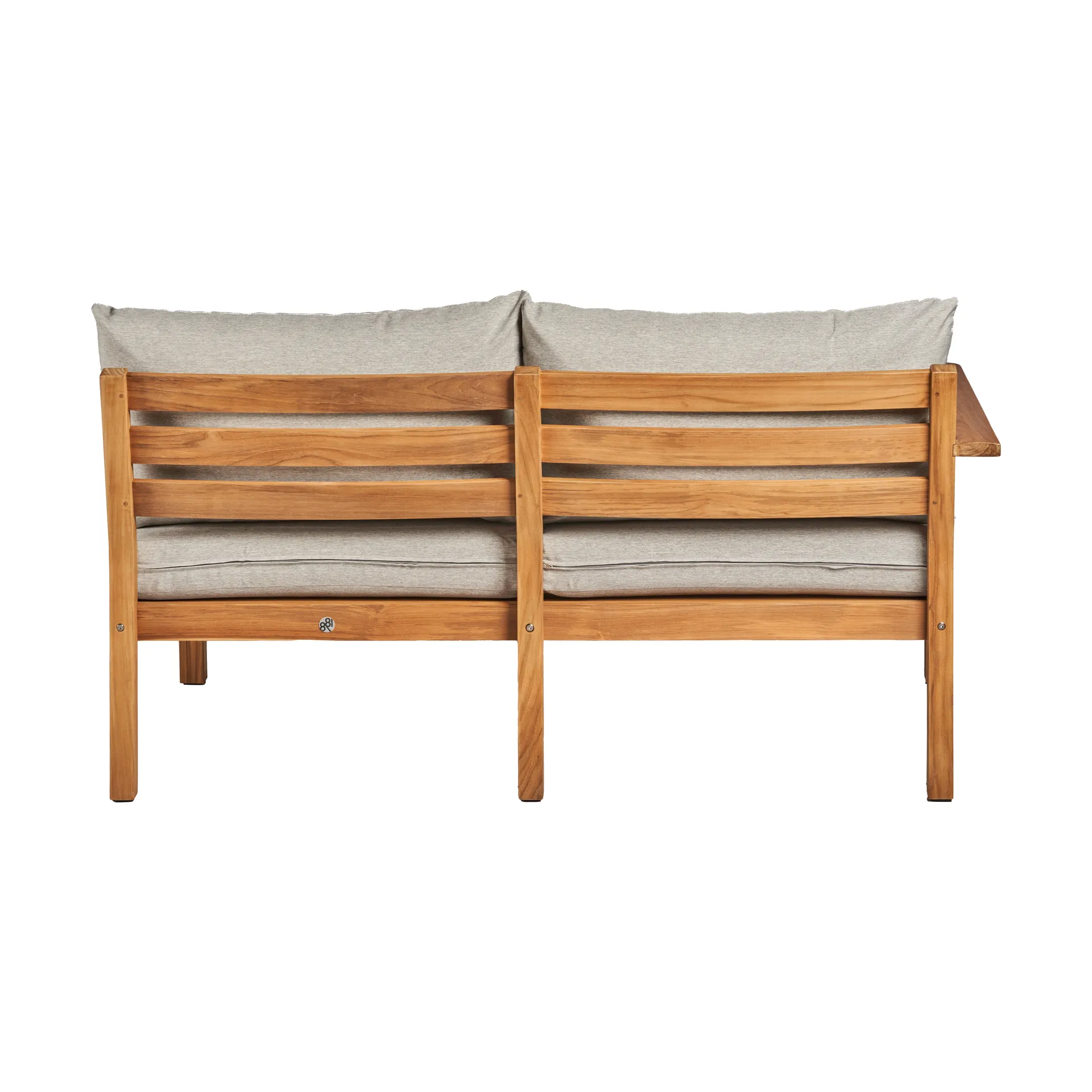 Módulo de sofá 2 plazas Stockaryd derecho teak/light grey,  1898