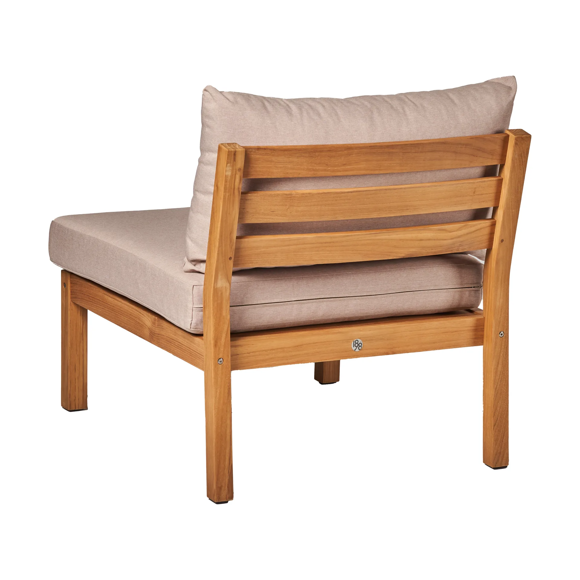 Módulo de sofá parte central Stockaryd teak/beige 1898