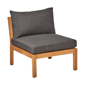 Módulo de sofá parte central Stockaryd teak/dark grey - 1898
