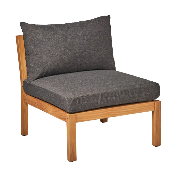 Módulo de sofá parte central Stockaryd teak/dark grey - 1898