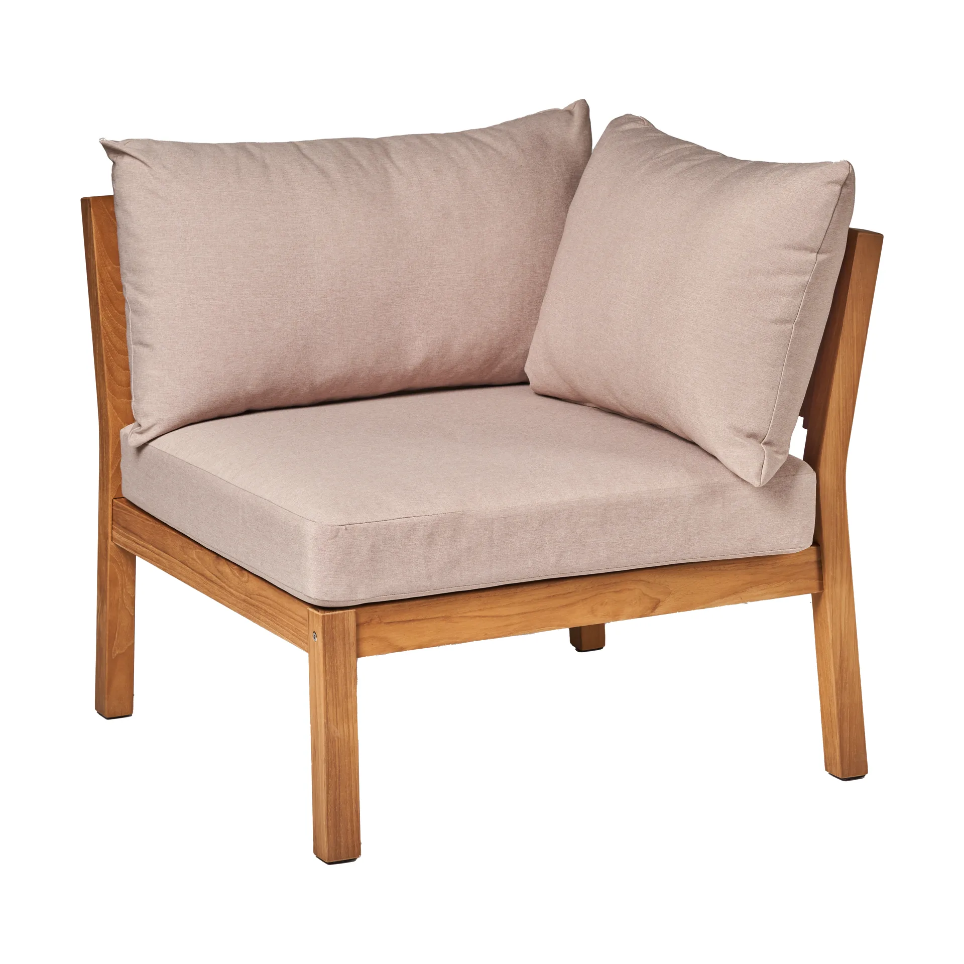 Módulo de sofá parte esquina Stockaryd teak/beige 1898