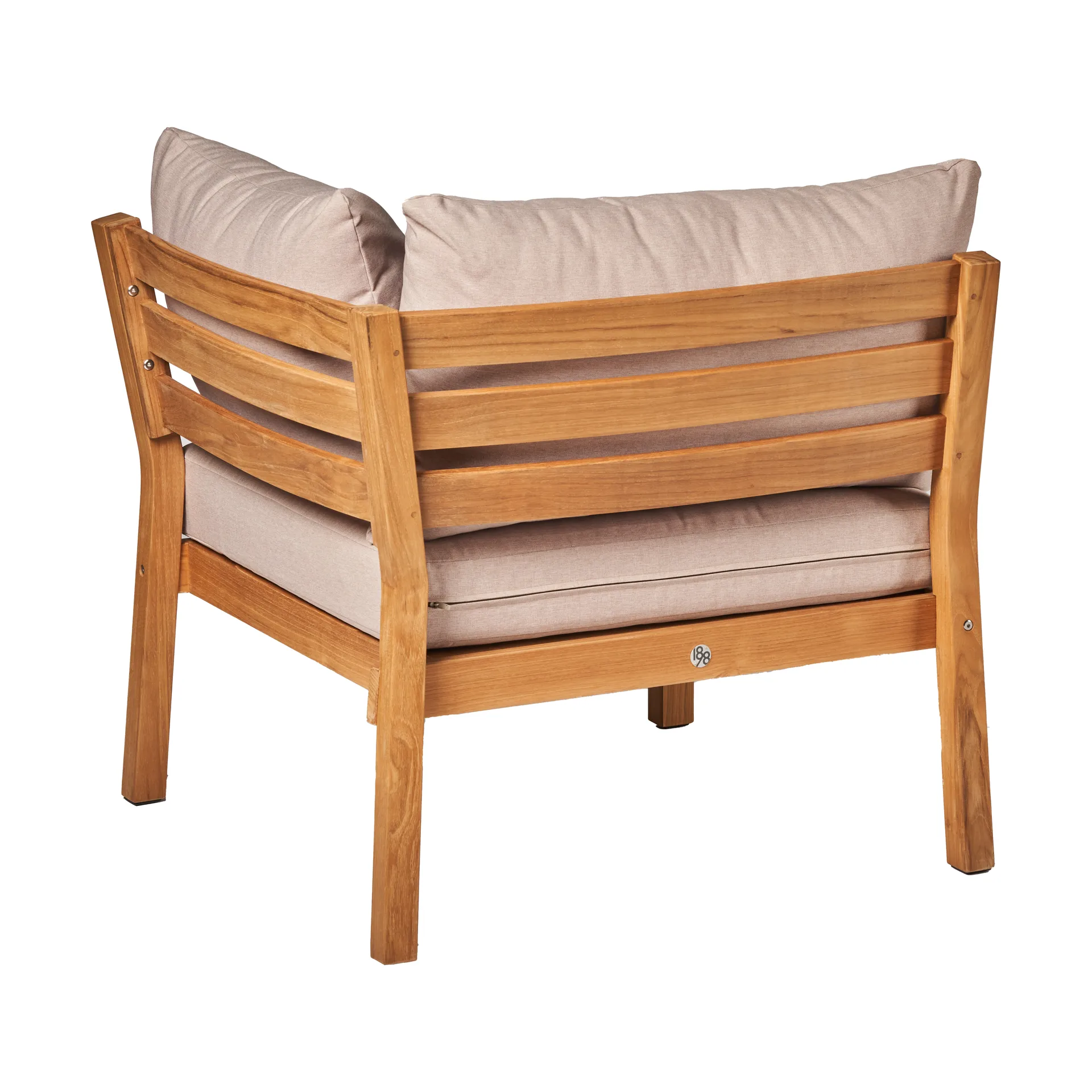Módulo de sofá parte esquina Stockaryd teak/beige 1898