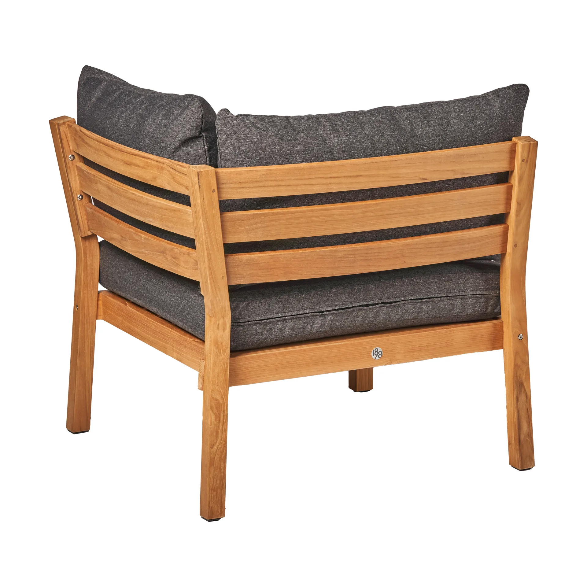 Módulo de sofá parte esquina Stockaryd teak/dark grey,  1898