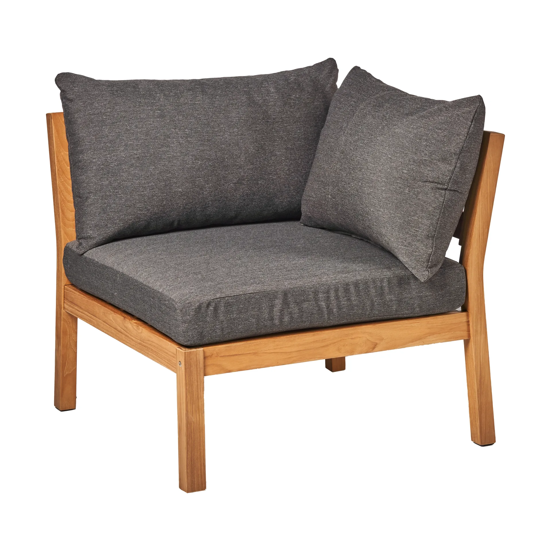 Módulo de sofá parte esquina Stockaryd teak/dark grey 1898