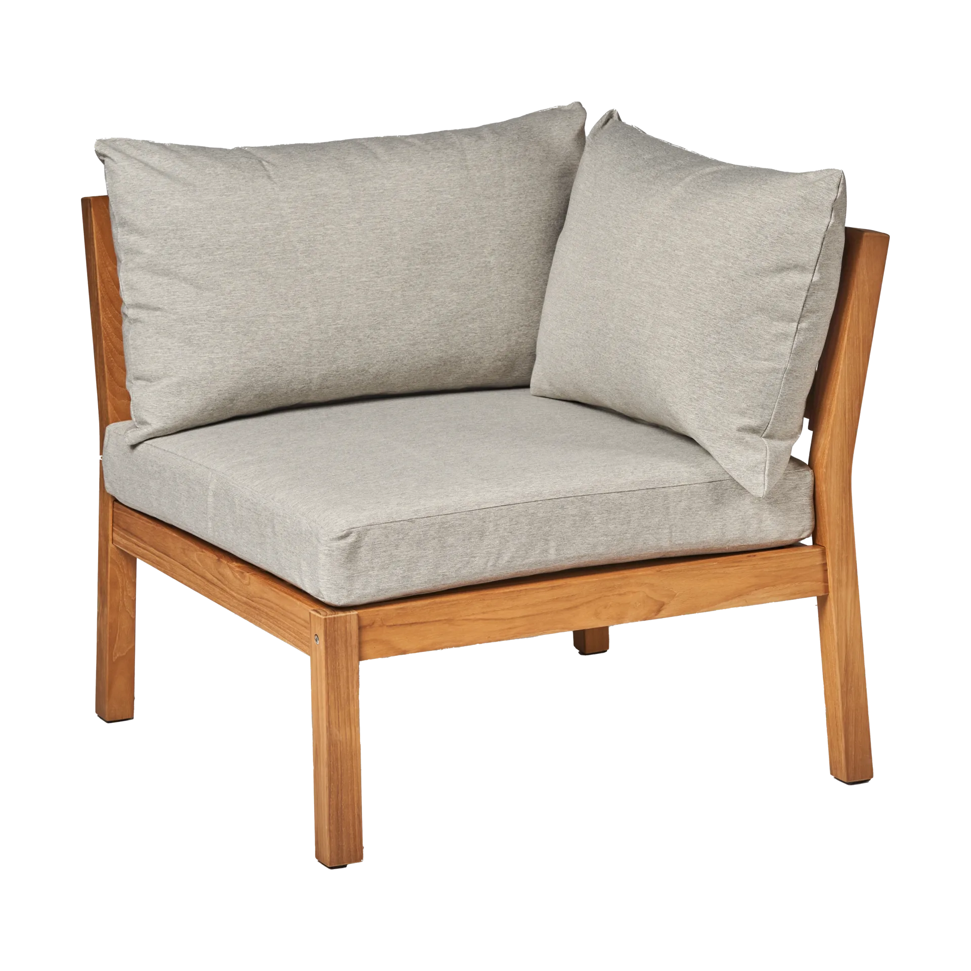 Módulo de sofá parte esquina Stockaryd teak/light grey 1898