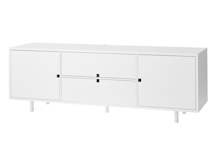 Mueble TV Square, Blanco 1898