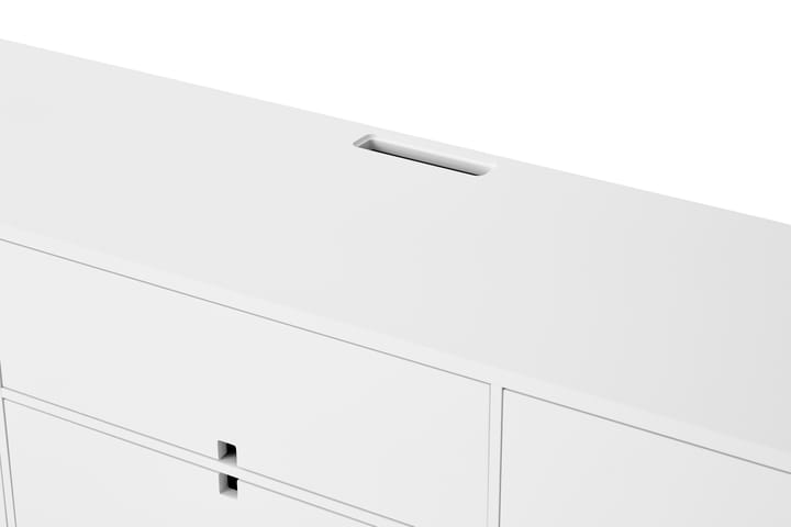 Mueble TV Square, Blanco 1898