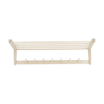 Perchero de pared Bäckebo  - Abedul, 7 ganchos - 1898