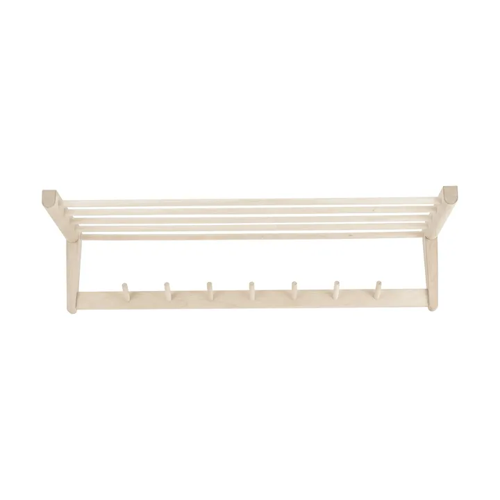 Perchero de pared Bäckebo  - Abedul, 7 ganchos - 1898