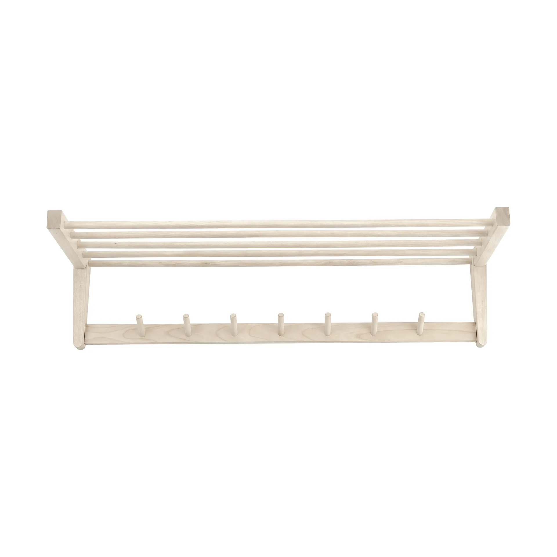 Perchero de pared Bäckebo , Abedul, 7 ganchos 1898