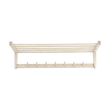 Perchero de pared Bäckebo  - Abedul, 7 ganchos - 1898