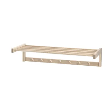 Perchero de pared Bäckebo  - Abedul, 7 ganchos - 1898
