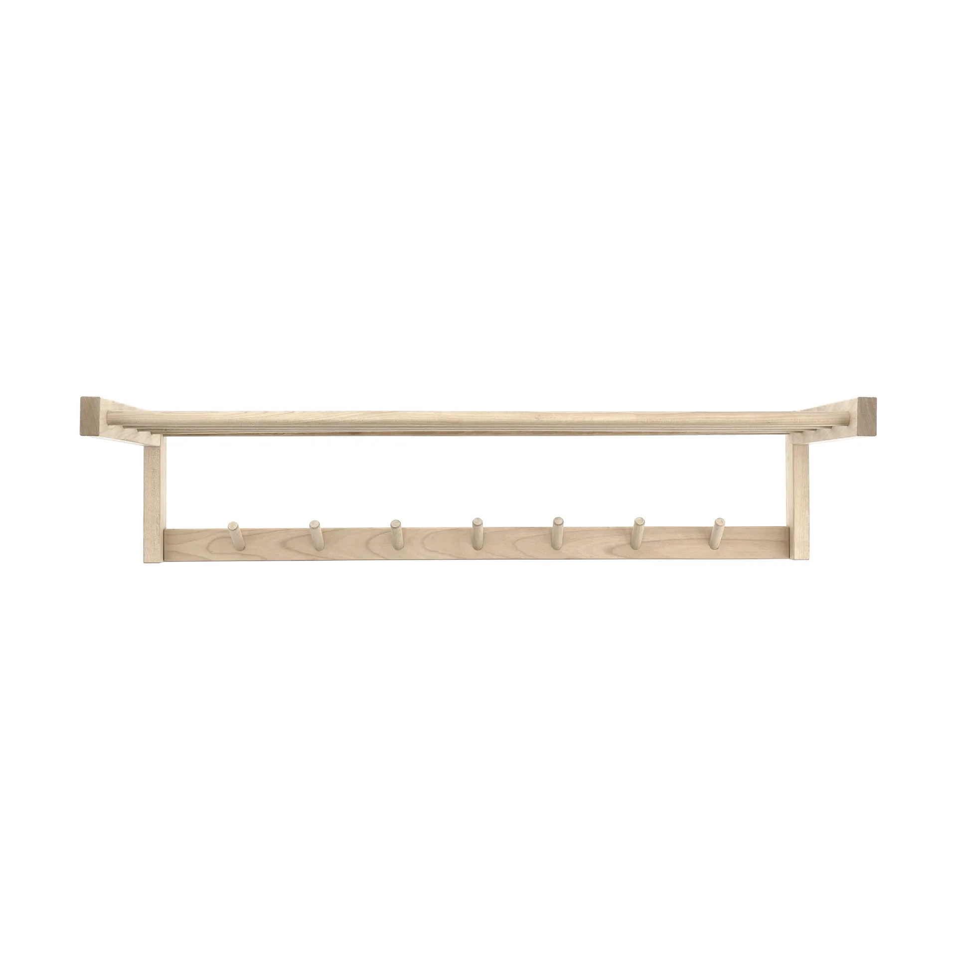 Perchero de pared Bäckebo , Abedul, 7 ganchos 1898