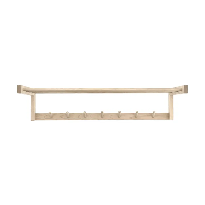 Perchero de pared Bäckebo  - Abedul, 7 ganchos - 1898