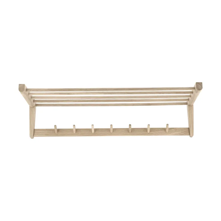 Perchero de pared Bäckebo  - Roble, 7 ganchos - 1898