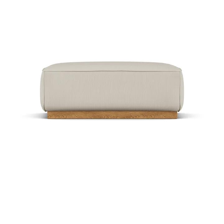 Reposapiés Bergsdal - Jump beige 1956-Fresno teñido en roble - 1898