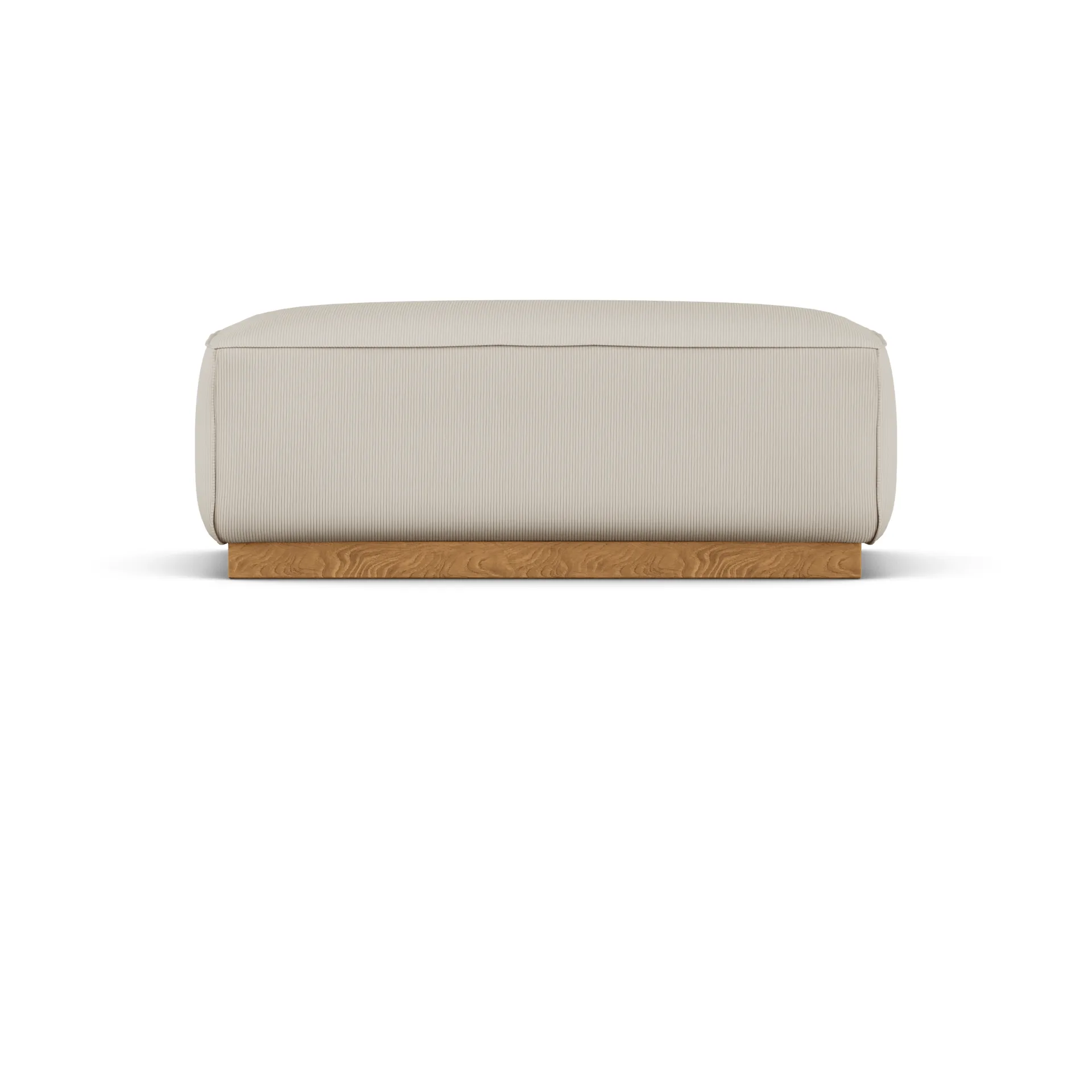 Reposapiés Bergsdal, Jump beige 1956-Fresno teñido en roble 1898