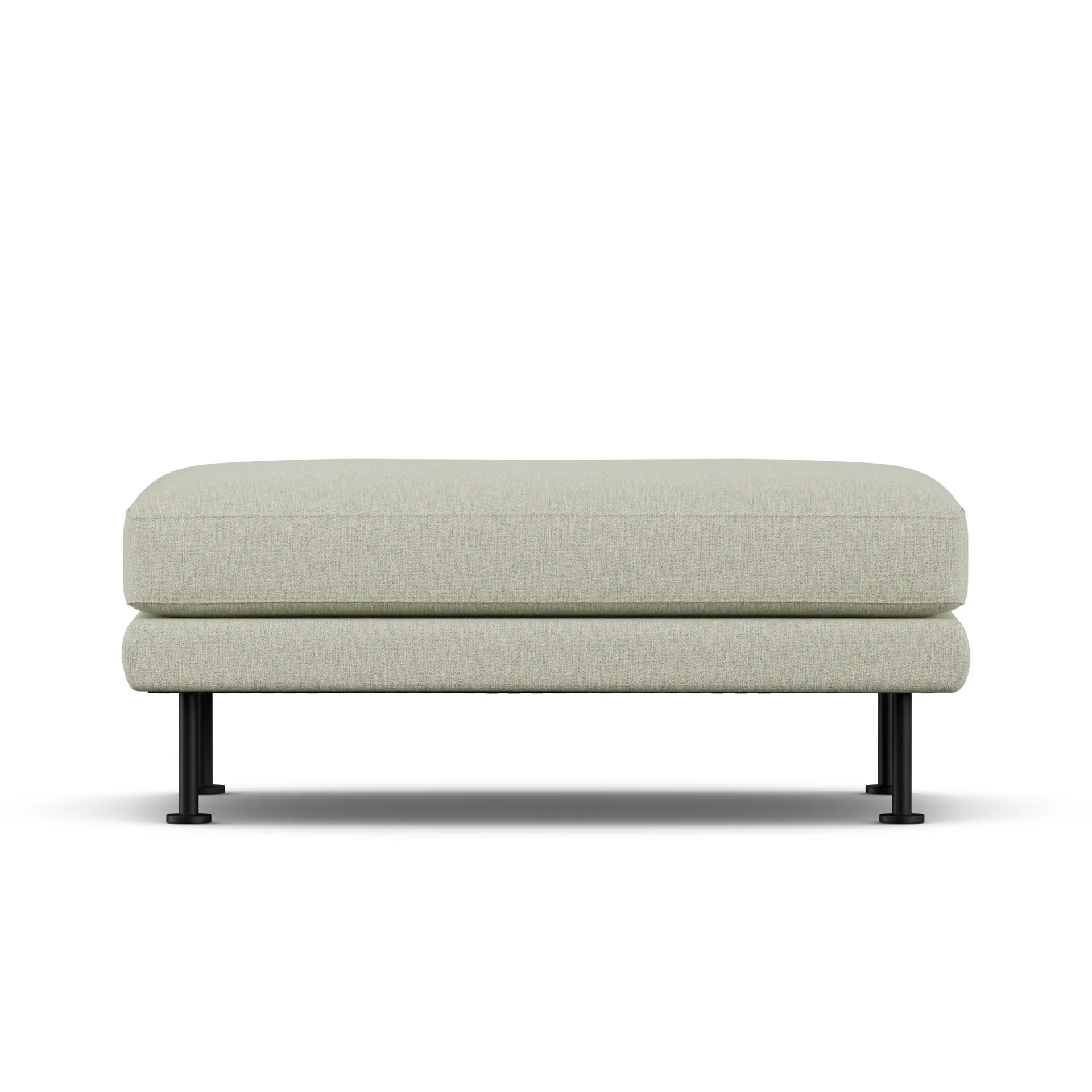 Reposapiés Bredhult, Luiza Beige 3981-acero negro 1898