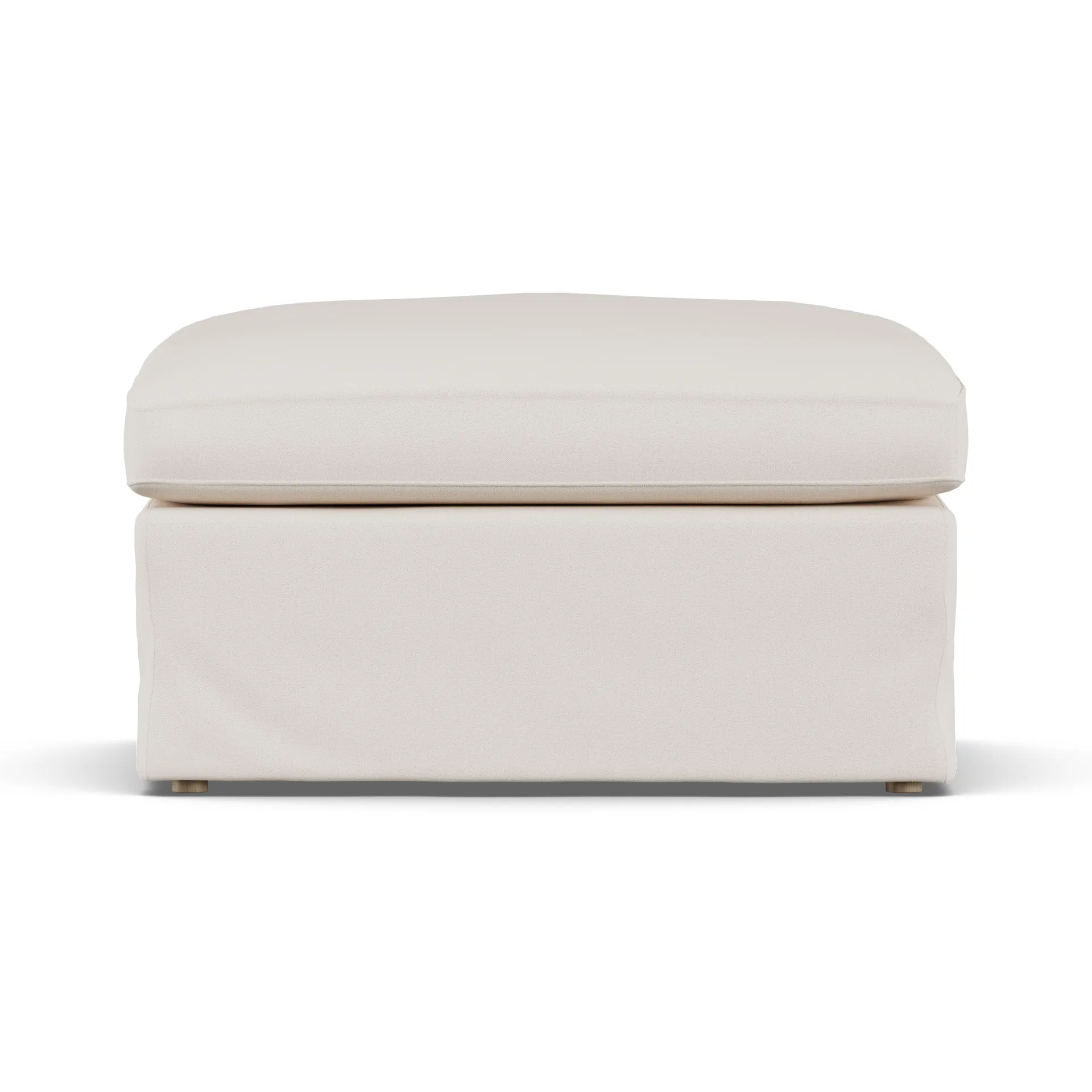 Reposapiés Linnevik, Caleido Beige 9600-roble blanco aceitado, con faldón 1898