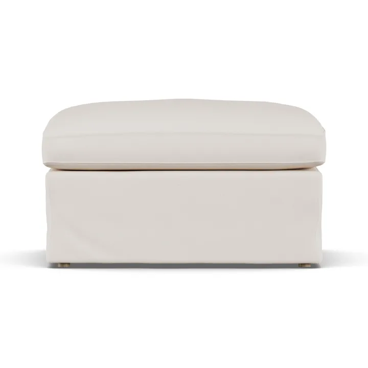Reposapiés Linnevik - Caleido Beige 9600-roble blanco aceitado, con faldón - 1898