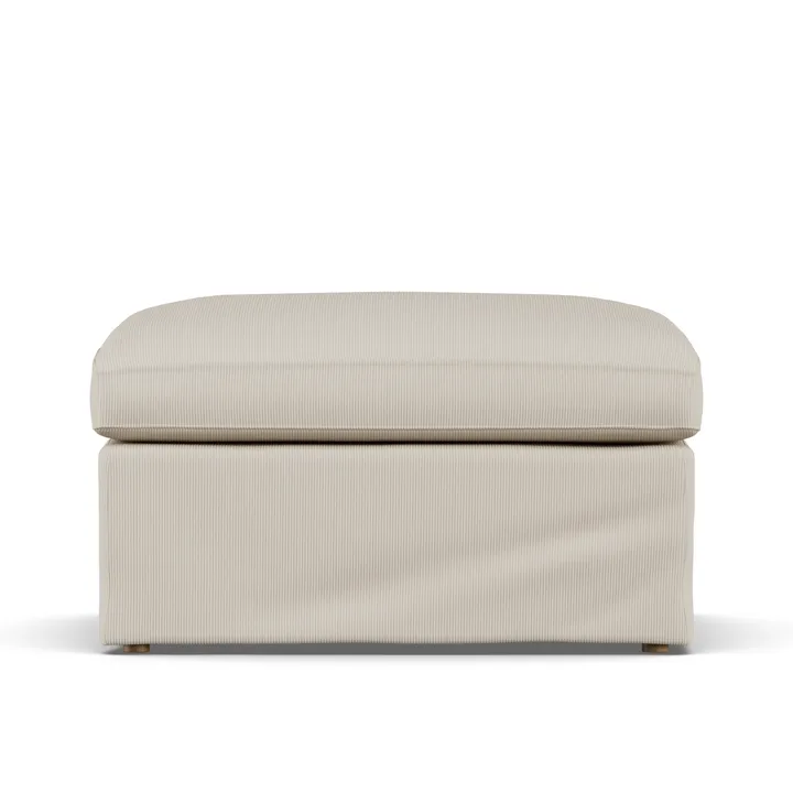 Reposapiés Linnevik - Jump Beige 1956-roble blanco aceitado, con faldón - 1898