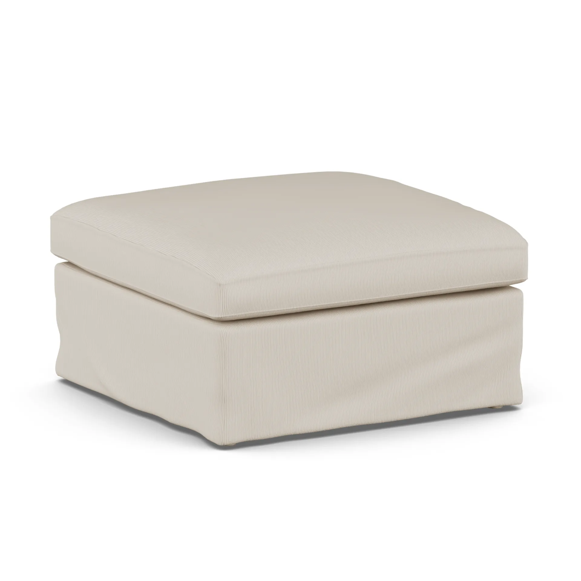Reposapiés Linnevik, Jump Beige 1956-roble blanco aceitado, con faldón 1898