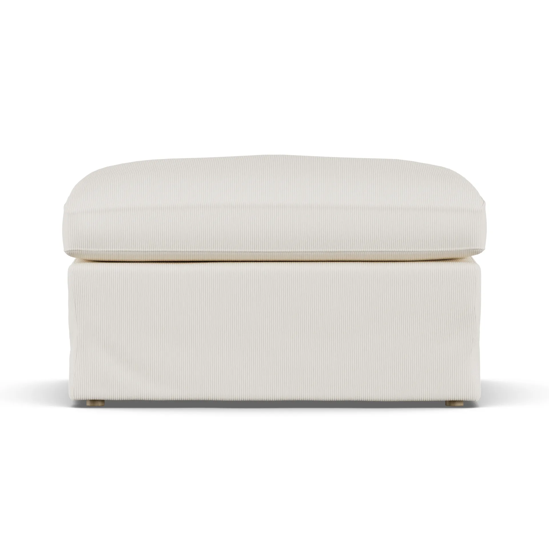 Reposapiés Linnevik, Jump Off White 1954-roble blanco aceitado, con faldón 1898