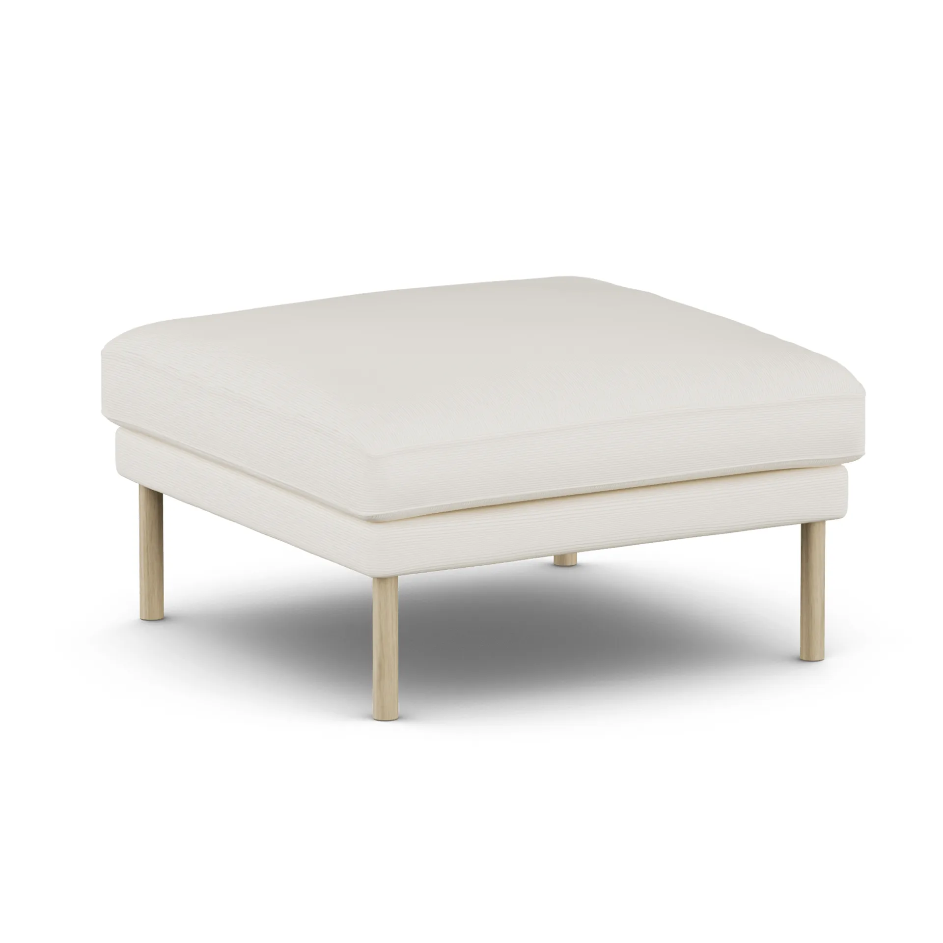 Reposapiés Linnevik, Jump Off White 1954-roble blanco aceitado, sin faldón 1898