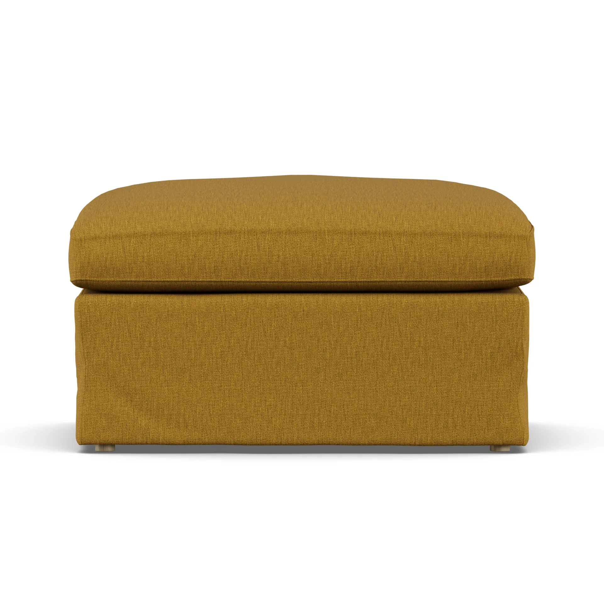 Reposapiés Linnevik, Luiza Mustard 3972-roble blanco aceitado, con faldón 1898