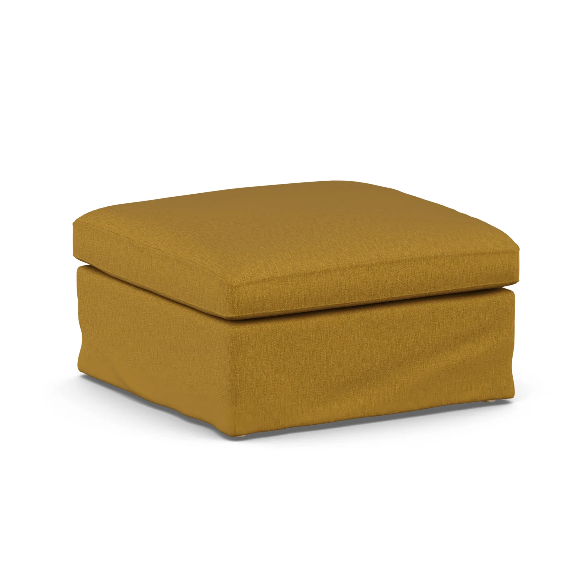 Reposapiés Linnevik, Luiza Mustard 3972-roble blanco aceitado, con faldón 1898