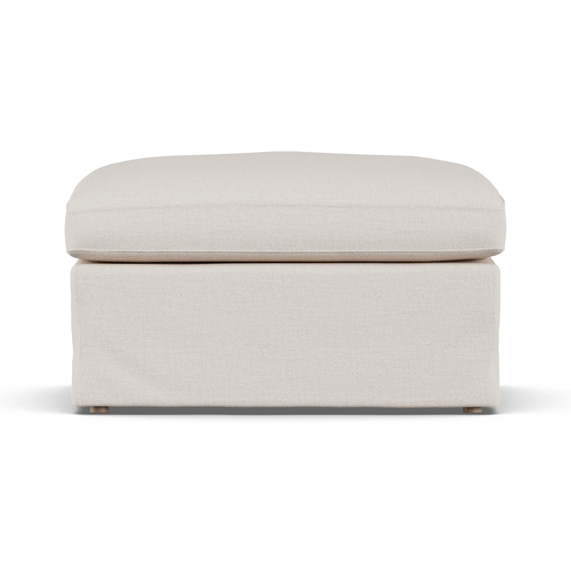 Reposapiés Linnevik, Same Off White 6671-roble blanco aceitado, con faldón 1898